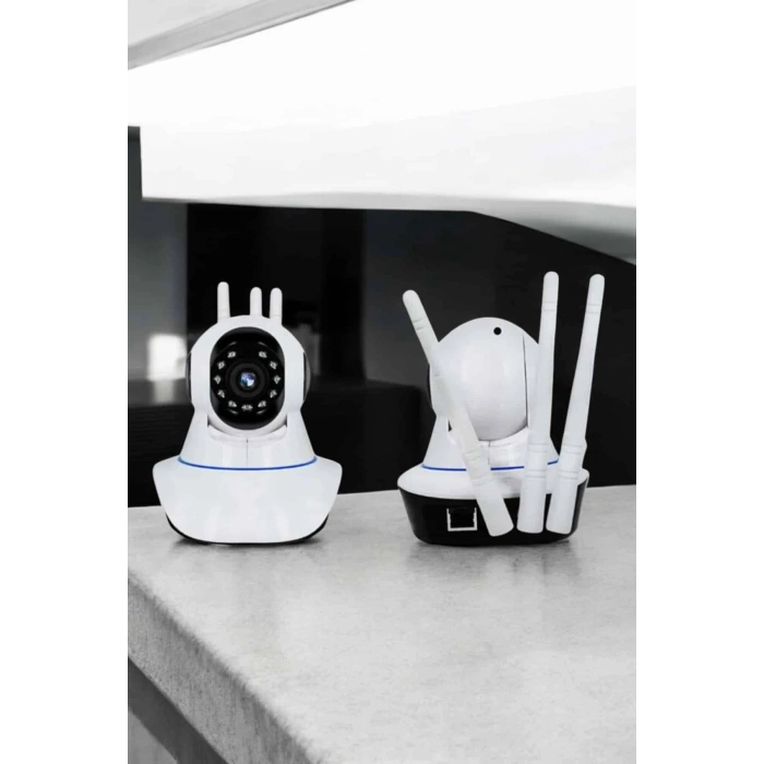 Wifi Kamera Ev Kamerası Gece Görüşlü Kablosuz Bebek Izleme Kamerası