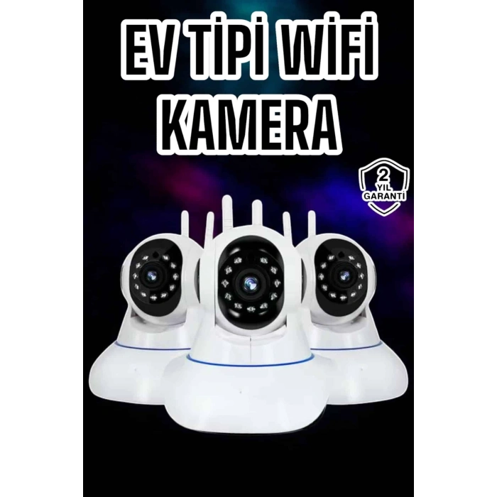 Wifi Kamerası Çift Yönlü Bebek Güvenlik Kamerası Gece Görüşlü