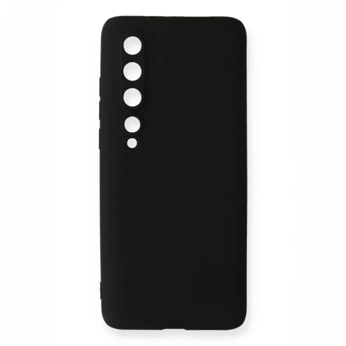 Xiaomi Mi 10 Kılıf First Silikon - Siyah