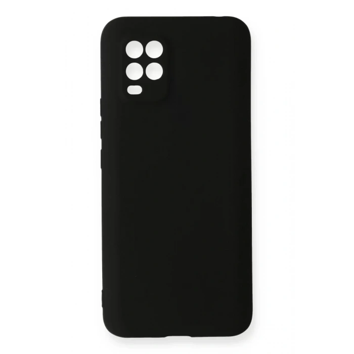 Xiaomi Mi 10 Lite Kılıf First Silikon - Siyah