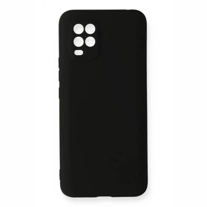Xiaomi Mi 10 Lite Kılıf First Silikon - Siyah
