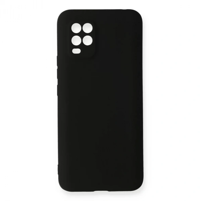 Xiaomi Mi 10 Lite Kılıf First Silikon - Siyah