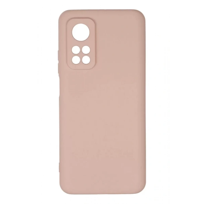 Xiaomi Mi 10T Kılıf Nano içi Kadife Silikon - Pudra