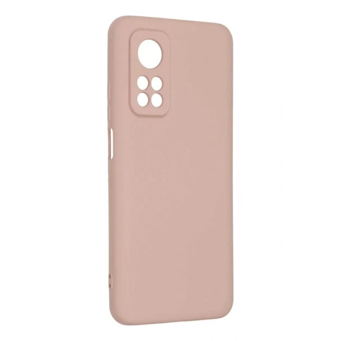 Xiaomi Mi 10T Kılıf Nano içi Kadife Silikon - Pudra