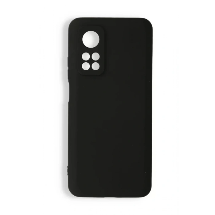 Xiaomi Mi 10T Kılıf Nano içi Kadife Silikon - Siyah
