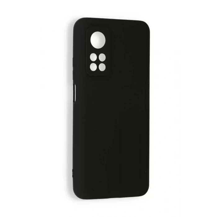Xiaomi Mi 10T Kılıf Nano içi Kadife Silikon - Siyah