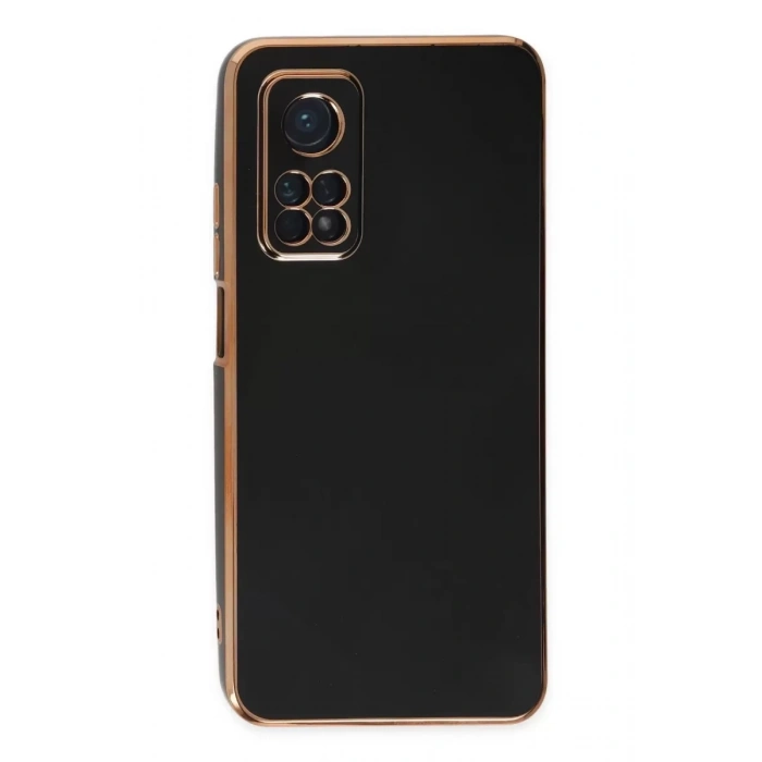 Xiaomi Mi 10T Kılıf Volet Silikon - Siyah