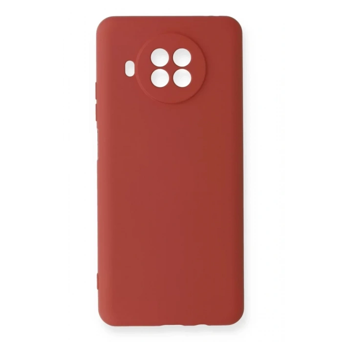 Xiaomi Mi 10T Lite Kılıf Nano içi Kadife Silikon - Kiremit