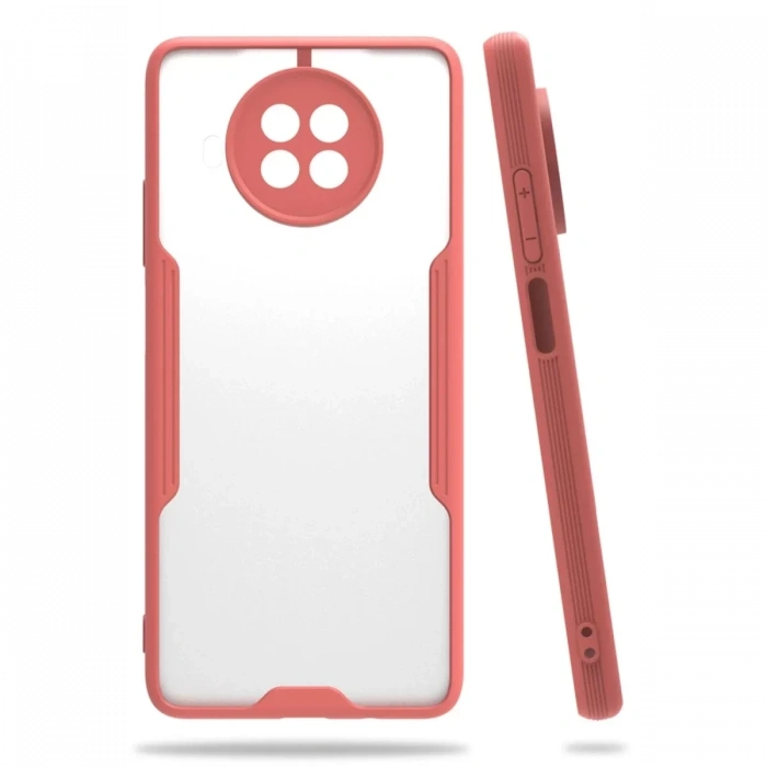 Xiaomi Mi 10T Lite Kılıf Platin Silikon - Pembe