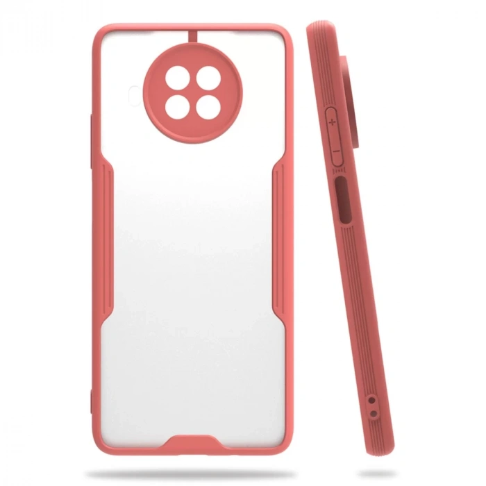 Xiaomi Mi 10T Lite Kılıf Platin Silikon - Pembe