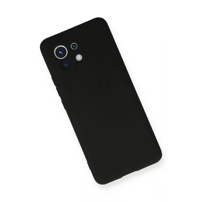 Xiaomi Mi 11 Kılıf Nano içi Kadife Silikon - Siyah
