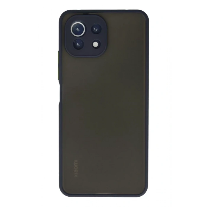 Xiaomi Mİ 11 Lite Kılıf Montreal Silikon Kapak - Lacivert