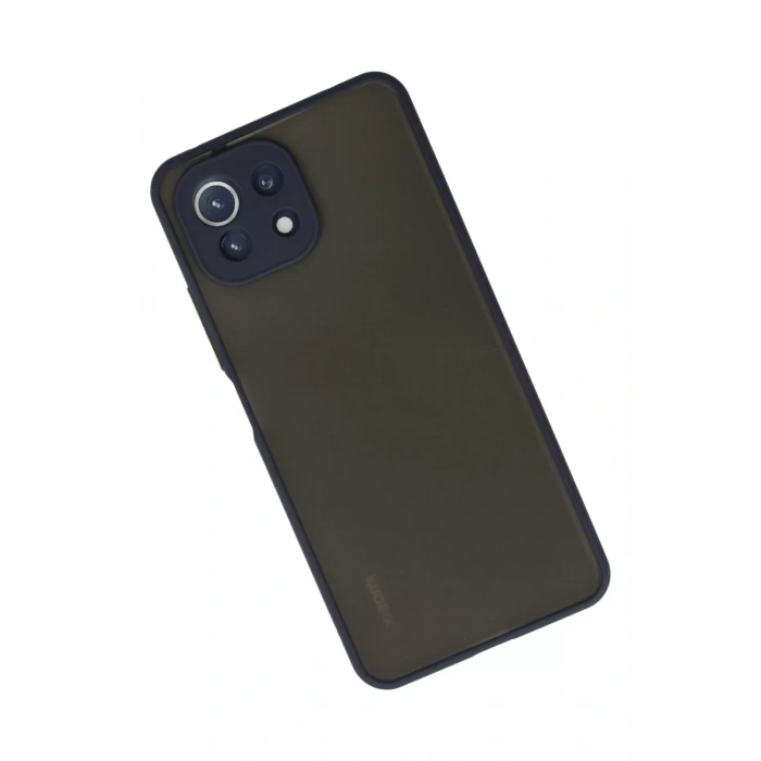 Xiaomi Mİ 11 Lite Kılıf Montreal Silikon Kapak - Lacivert