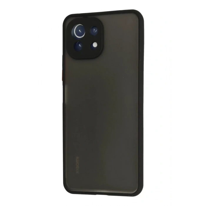 Xiaomi Mİ 11 Lite Kılıf Montreal Silikon Kapak - Siyah
