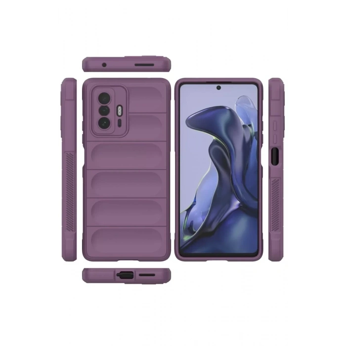Xiaomi Mi 11T Kılıf Optimum Silikon - Mor