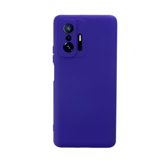 Xiaomi Mi 11T Pro Kılıf Nano içi Kadife Silikon - Mor