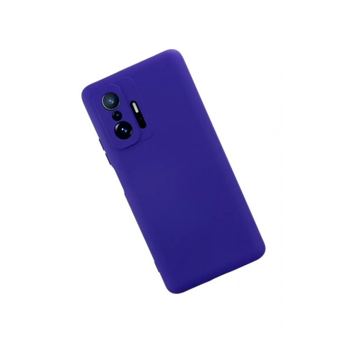 Xiaomi Mi 11T Pro Kılıf Nano içi Kadife Silikon - Mor