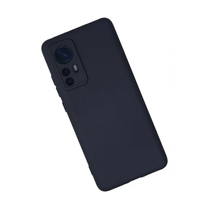 Xiaomi Mi 12 Kılıf Nano içi Kadife Silikon - Lacivert