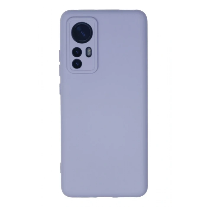 Xiaomi Mi 12 Kılıf Nano içi Kadife Silikon - Lila