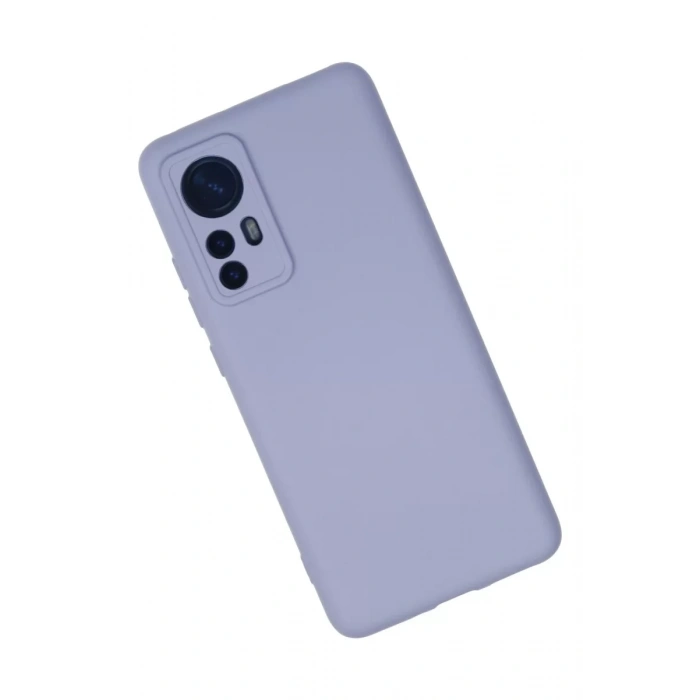 Xiaomi Mi 12 Kılıf Nano içi Kadife Silikon - Lila