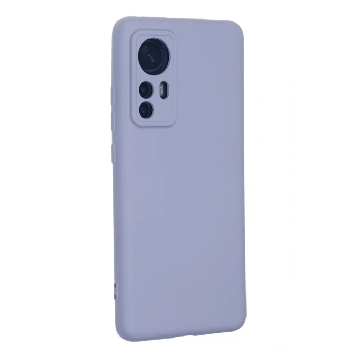 Xiaomi Mi 12 Kılıf Nano içi Kadife Silikon - Lila