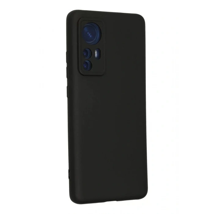 Xiaomi Mi 12 Kılıf Nano içi Kadife Silikon - Siyah
