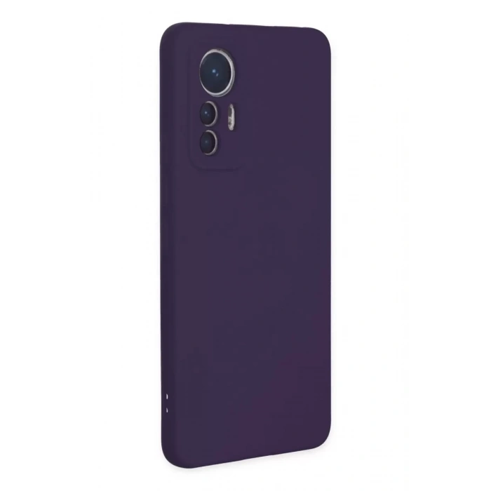 Xiaomi Mi 12 Lite Kılıf Nano içi Kadife Silikon - Mor