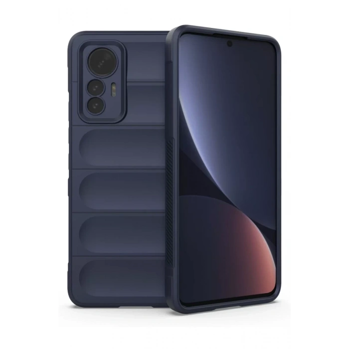 Xiaomi Mi 12 Lite Kılıf Optimum Silikon - Lacivert