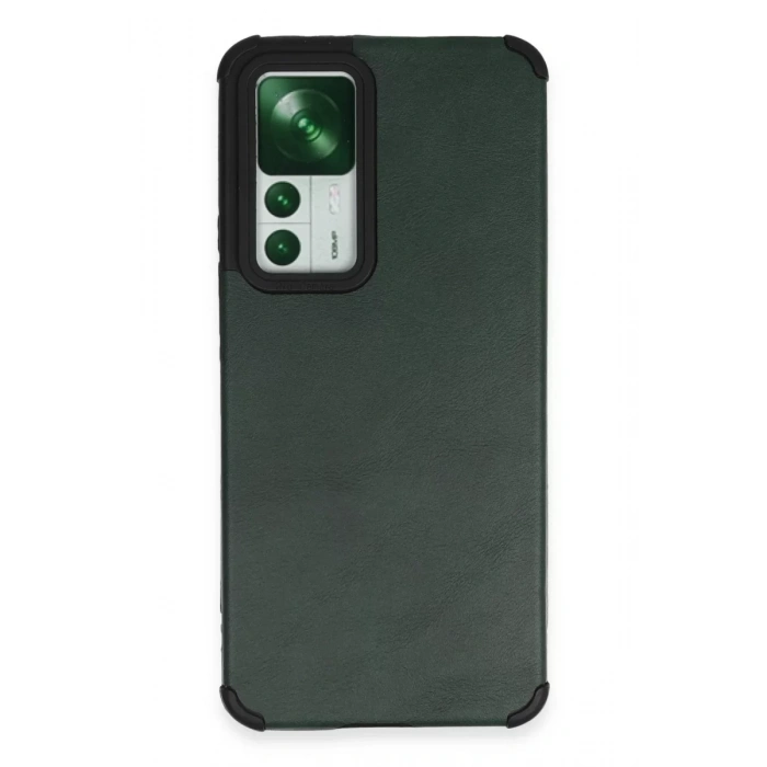 Xiaomi Mi 12T Kılıf Loop Deri Silikon - Yeşil