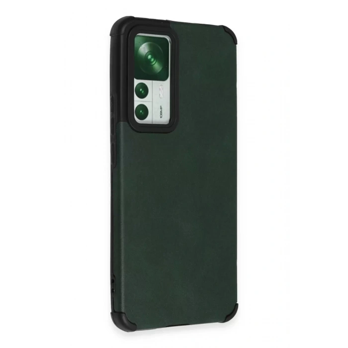 Xiaomi Mi 12T Kılıf Loop Deri Silikon - Yeşil