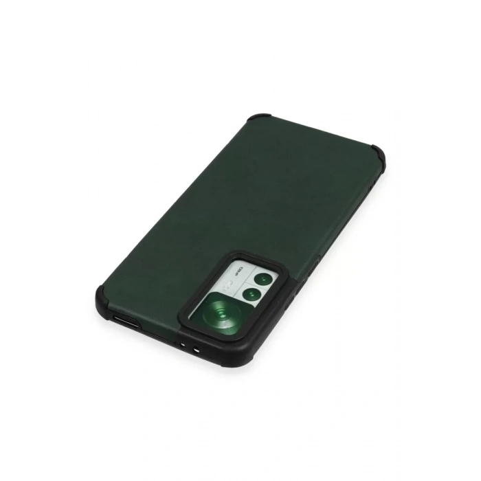Xiaomi Mi 12T Kılıf Loop Deri Silikon - Yeşil