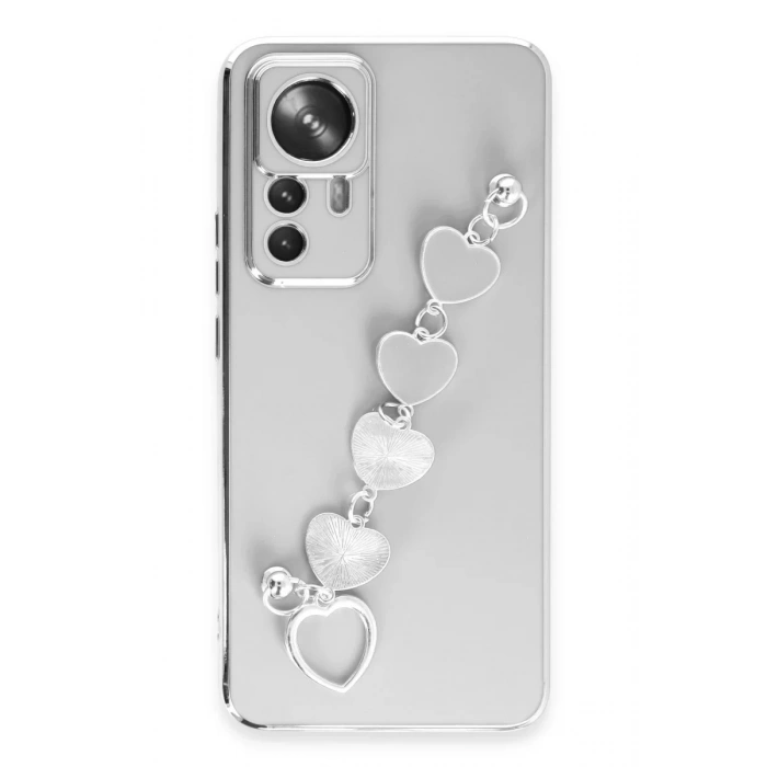 Xiaomi Mi 12T Pro Kılıf Esila Silikon - Beyaz
