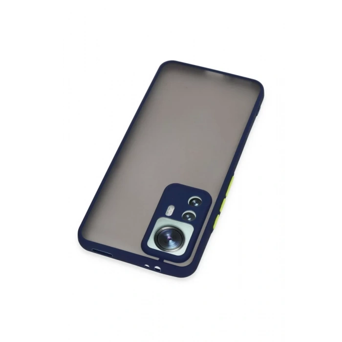 Xiaomi Mi 12T Pro Kılıf Montreal Silikon Kapak - Lacivert