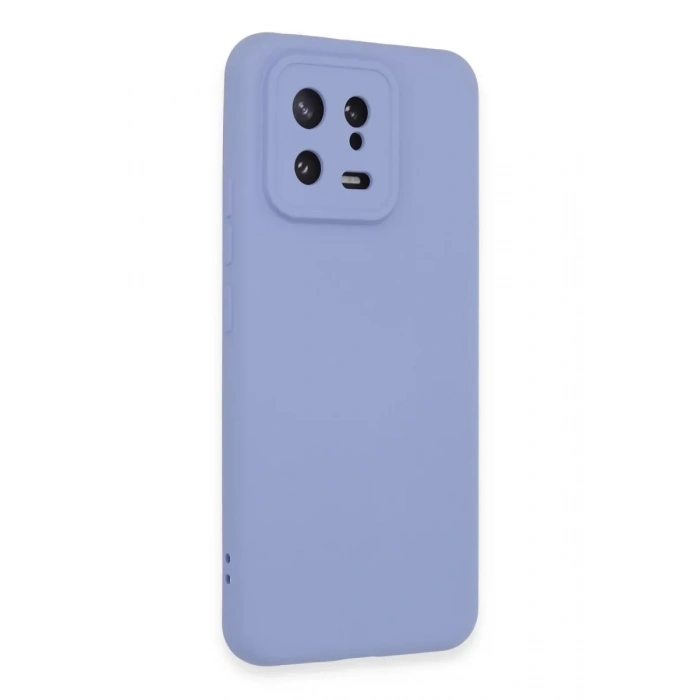 Xiaomi Mi 13 Kılıf Nano içi Kadife Silikon - Lila