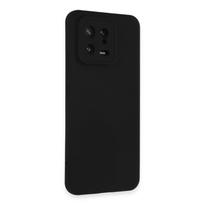 Xiaomi Mi 13 Kılıf Nano içi Kadife Silikon - Siyah