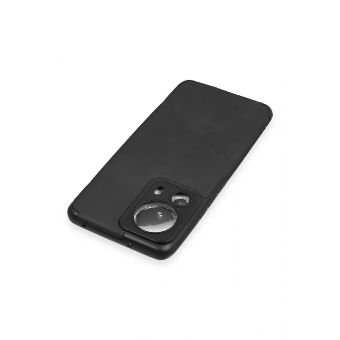 Xiaomi Mi 13 Lite Kılıf Loop Deri Silikon - Siyah