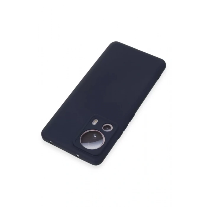 Xiaomi Mi 13 Lite Kılıf Nano içi Kadife Silikon - Lacivert