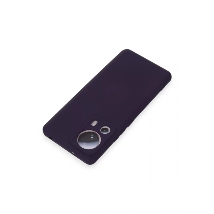 Xiaomi Mi 13 Lite Kılıf Nano içi Kadife Silikon - Mor