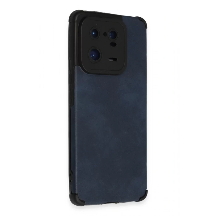 Xiaomi Mi 13 Pro Kılıf Loop Deri Silikon - Lacivert