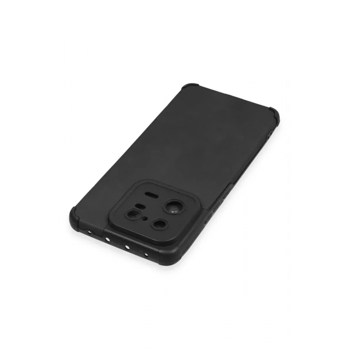 Xiaomi Mi 13 Pro Kılıf Loop Deri Silikon - Siyah