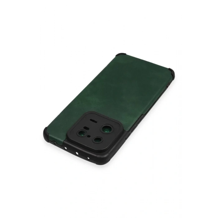 Xiaomi Mi 13 Pro Kılıf Loop Deri Silikon - Yeşil