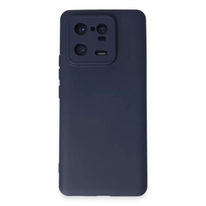 Xiaomi Mi 13 Pro Kılıf Nano içi Kadife Silikon - Lacivert