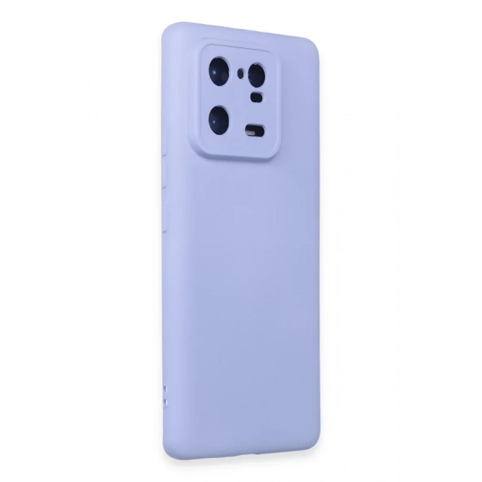 Xiaomi Mi 13 Pro Kılıf Nano içi Kadife Silikon - Lila