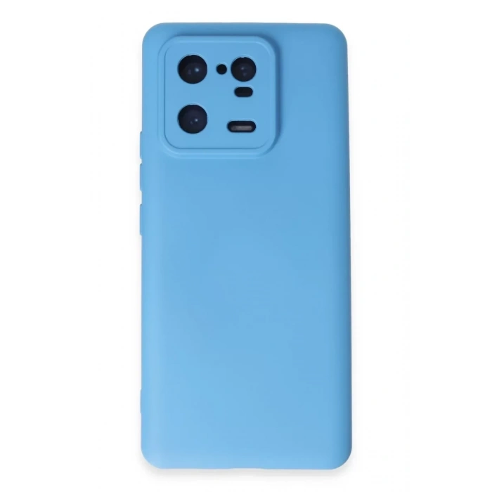 Xiaomi Mi 13 Pro Kılıf Nano içi Kadife Silikon - Mavi