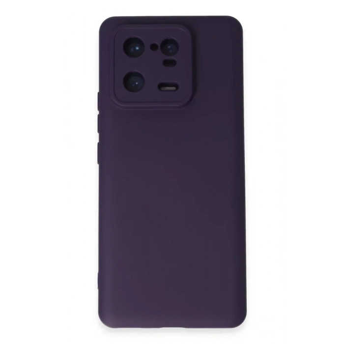 Xiaomi Mi 13 Pro Kılıf Nano içi Kadife Silikon - Mor