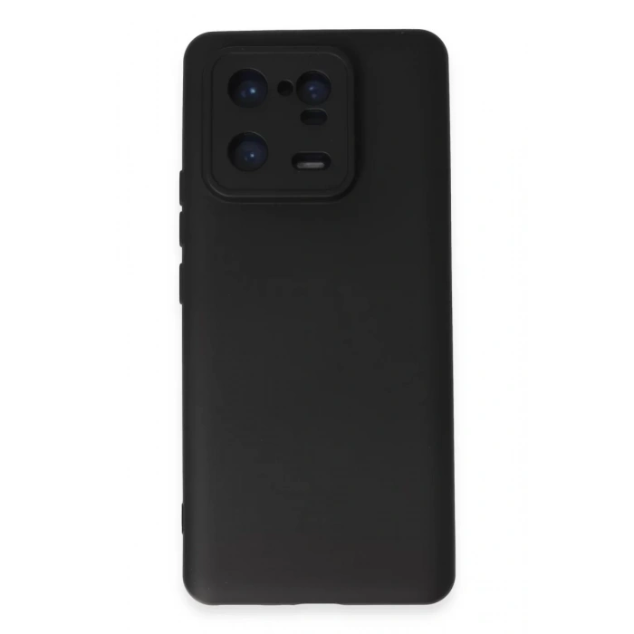 Xiaomi Mi 13 Pro Kılıf Nano içi Kadife Silikon - Siyah