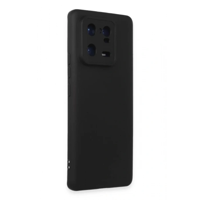Xiaomi Mi 13 Pro Kılıf Nano içi Kadife Silikon - Siyah