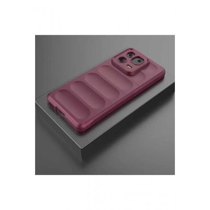 Xiaomi Mi 13 Pro Kılıf Optimum Silikon - Bordo