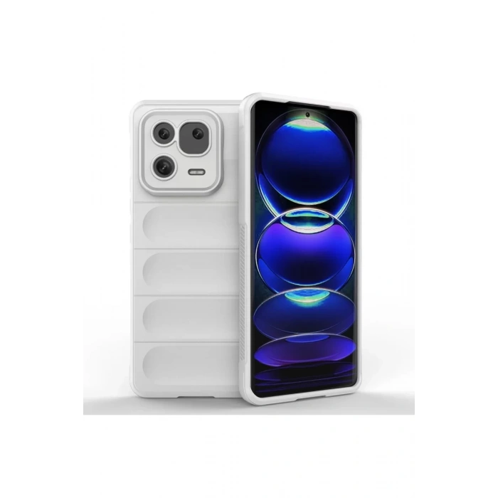 Xiaomi Mi 13 Pro Kılıf Optimum Silikon - Krem