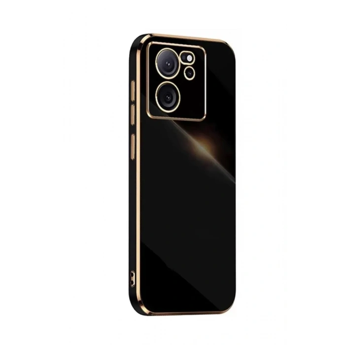 Xiaomi Mi 13T Pro Kılıf Volet Silikon - Siyah